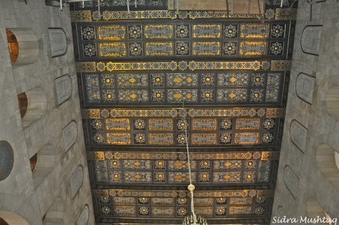 Ceiling. Masjid al-Aqsa